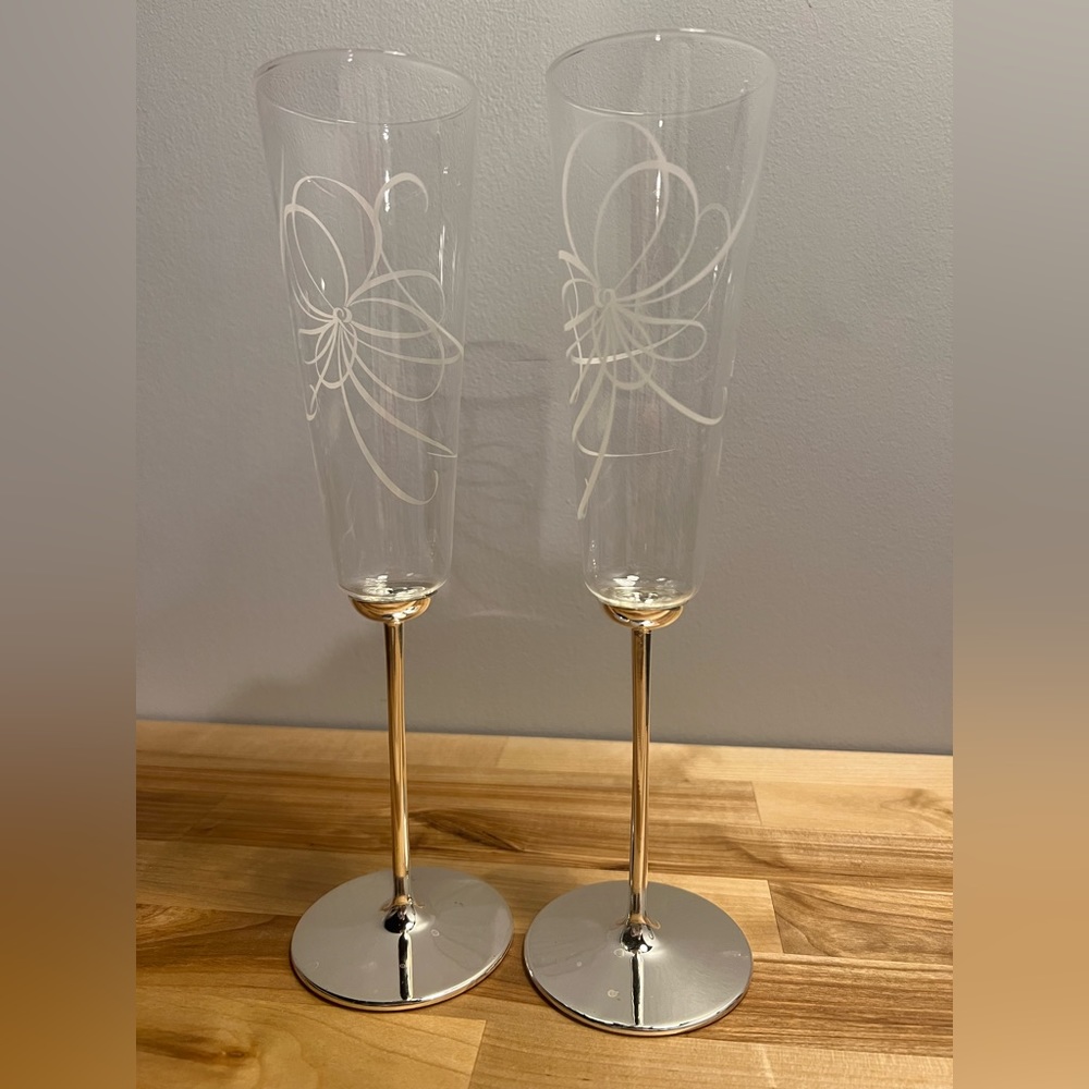Kate spade champagne flutes